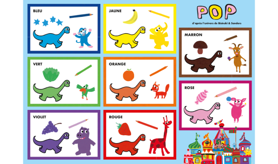 Apprends les couleurs avec Pop